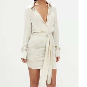 Pretty Little Thing Champagne Dress